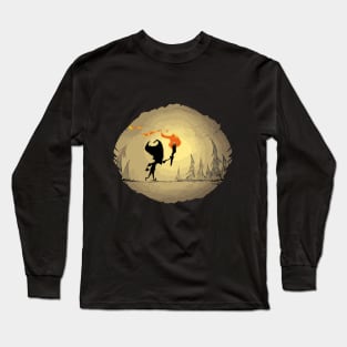 Don't starve night Long Sleeve T-Shirt